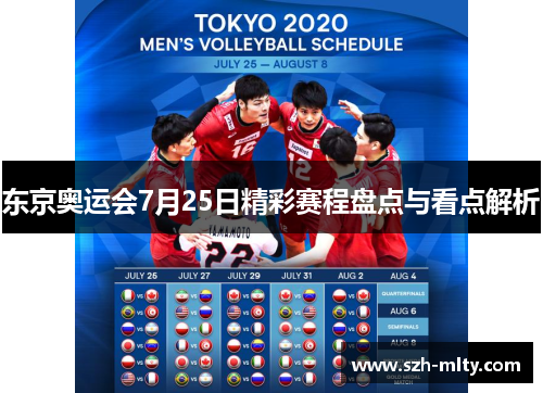 东京奥运会7月25日精彩赛程盘点与看点解析